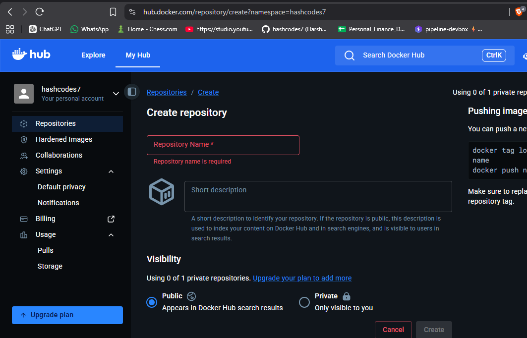 Create Repository